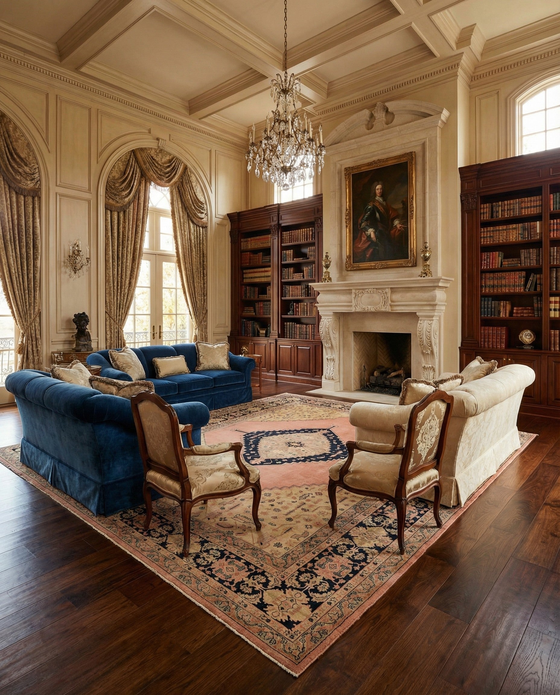 10' 11 x 15' 9 Hand Knotted Bidjar Wool Rug