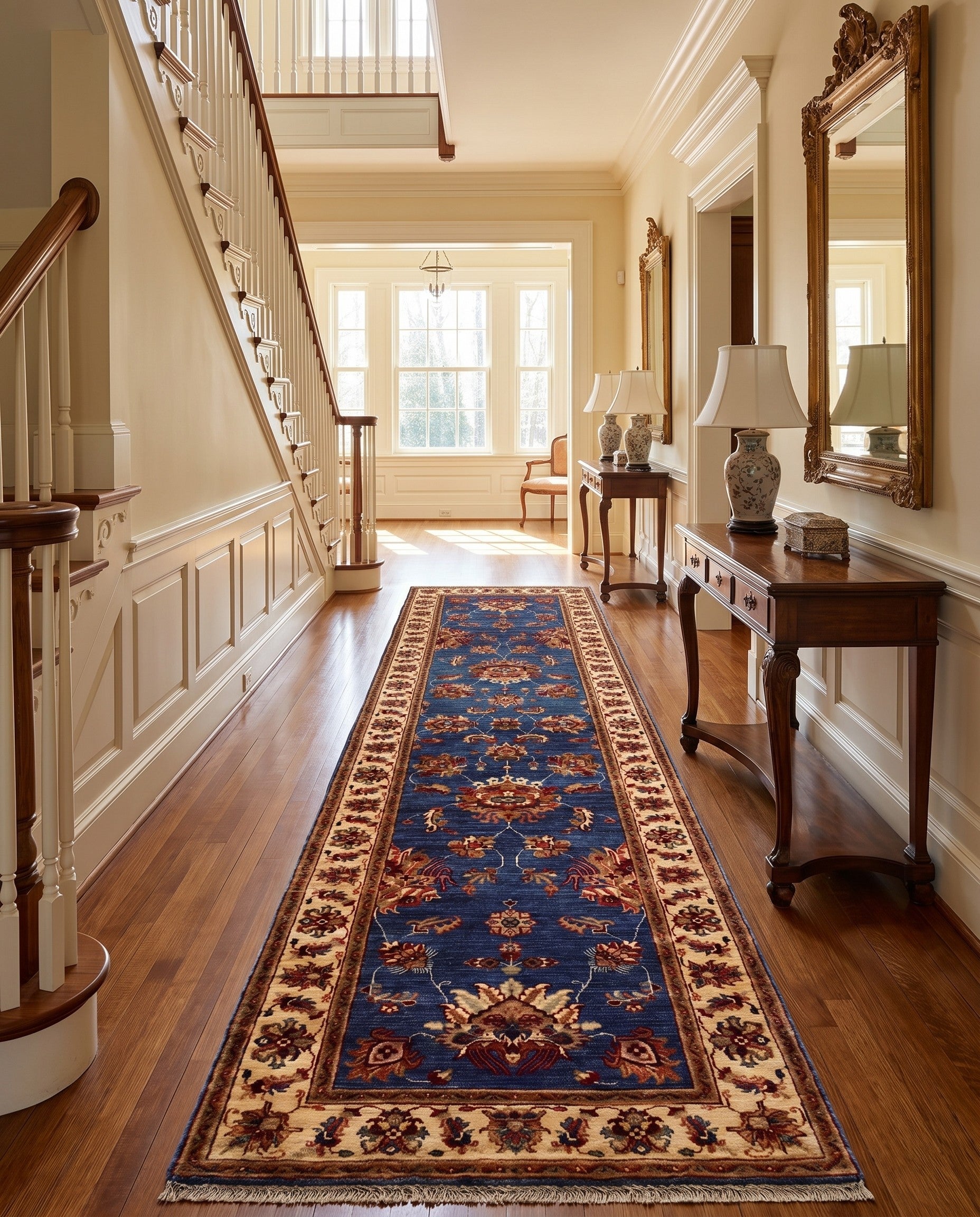 2' 8 x 10' 1 Hand Knotted Peshawar Ziegler Runner Rug