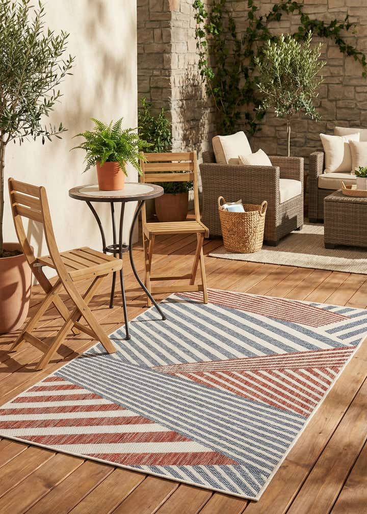 3' x 5' 3 Easy-Clean Jill Zarin Indoor / Outdoor Rug