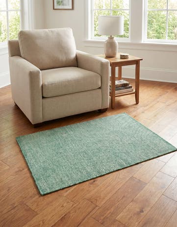 3' 3 x 5' 3 Hand Woven Jill Zarin English Manor Farmhouse Wool Rug