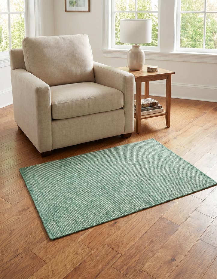 3' 3 x 5' 3 Hand Woven Jill Zarin English Mano...