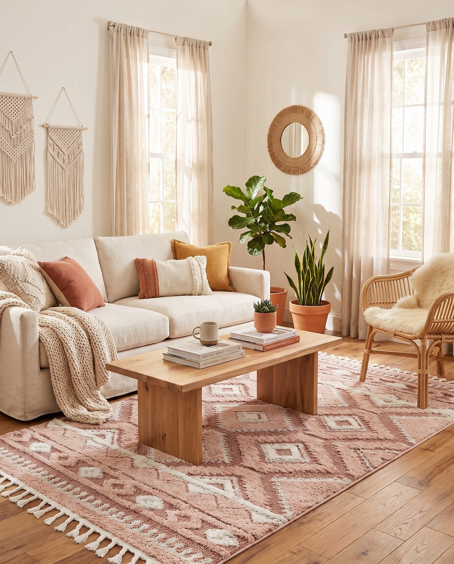 4' x 6' Boho Rug