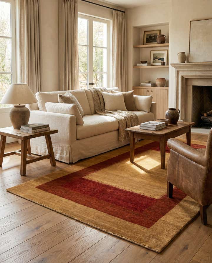 3' 11 x 6' 2 Gabbeh Rug