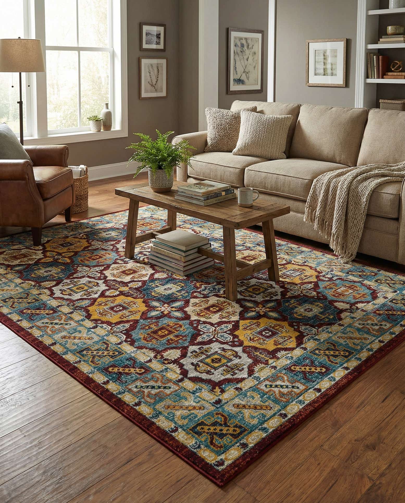 7' x 10' Kamala Washable Rug