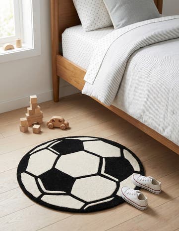 2' x 2' Playtime Kids Wool Freeform Rug