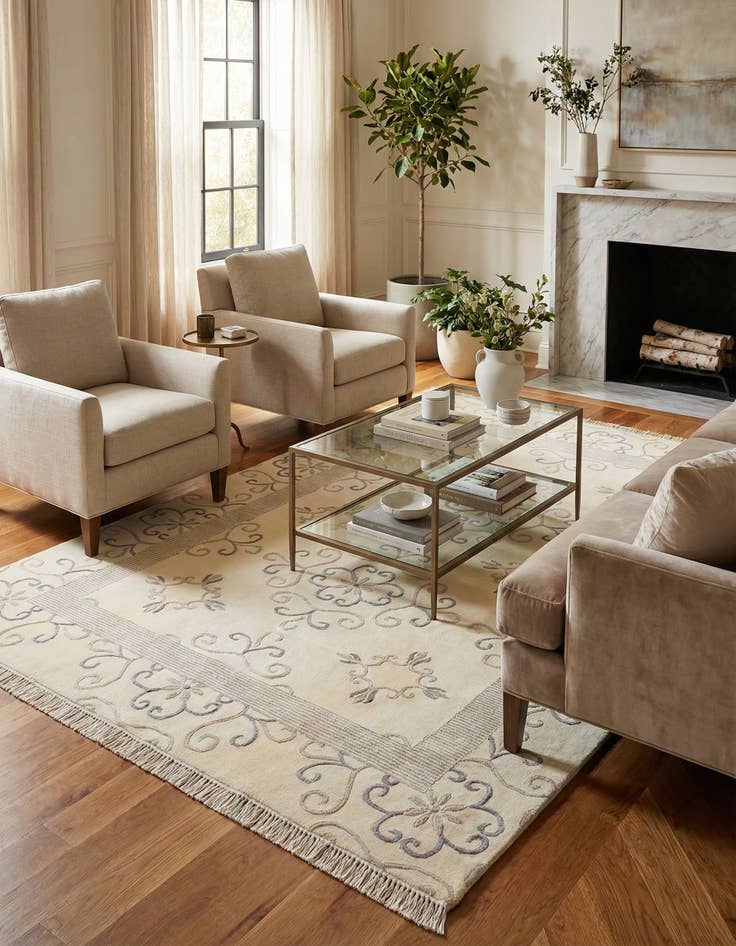 Detail image of 5' 6 x 7' 10 Darya Rug