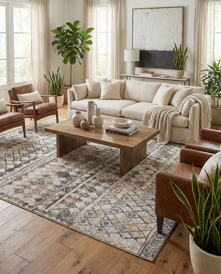 9' x 12' 2 Leipzig Rug