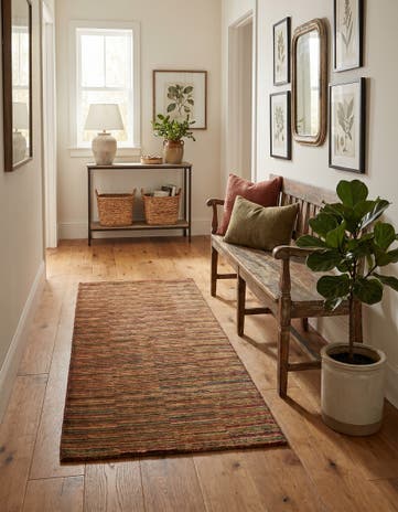 2' 5 x 4' 8 Hand Knotted Modern Ziegler Rug