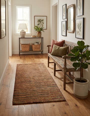 2' 5 x 4' 8 Hand Knotted Modern Ziegler Rug