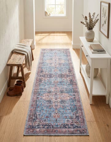 2' x 6' Washable Maahru Runner Rug