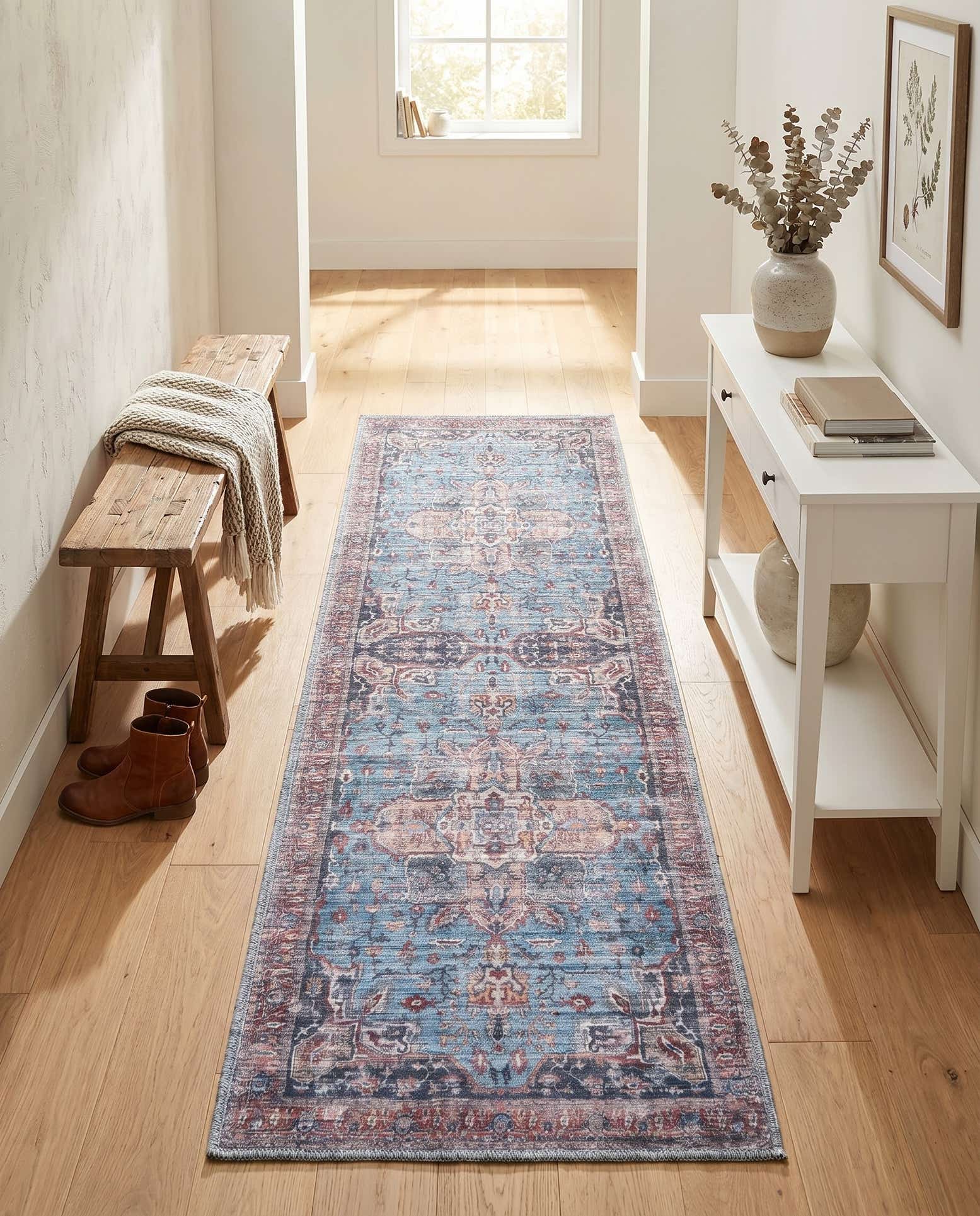 2' x 6' Washable Maahru Runner Rug