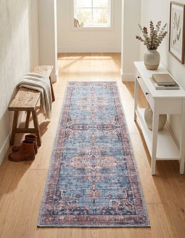2' x 6' Washable Maahru Runner Rug