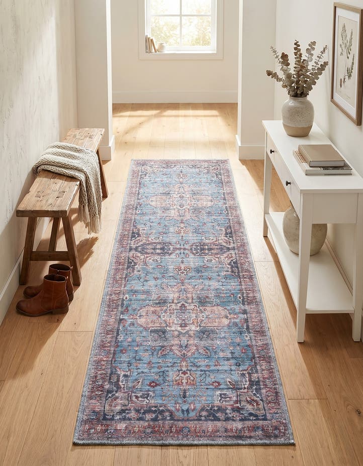 2' x 6' Washable Maahru Runner Rug