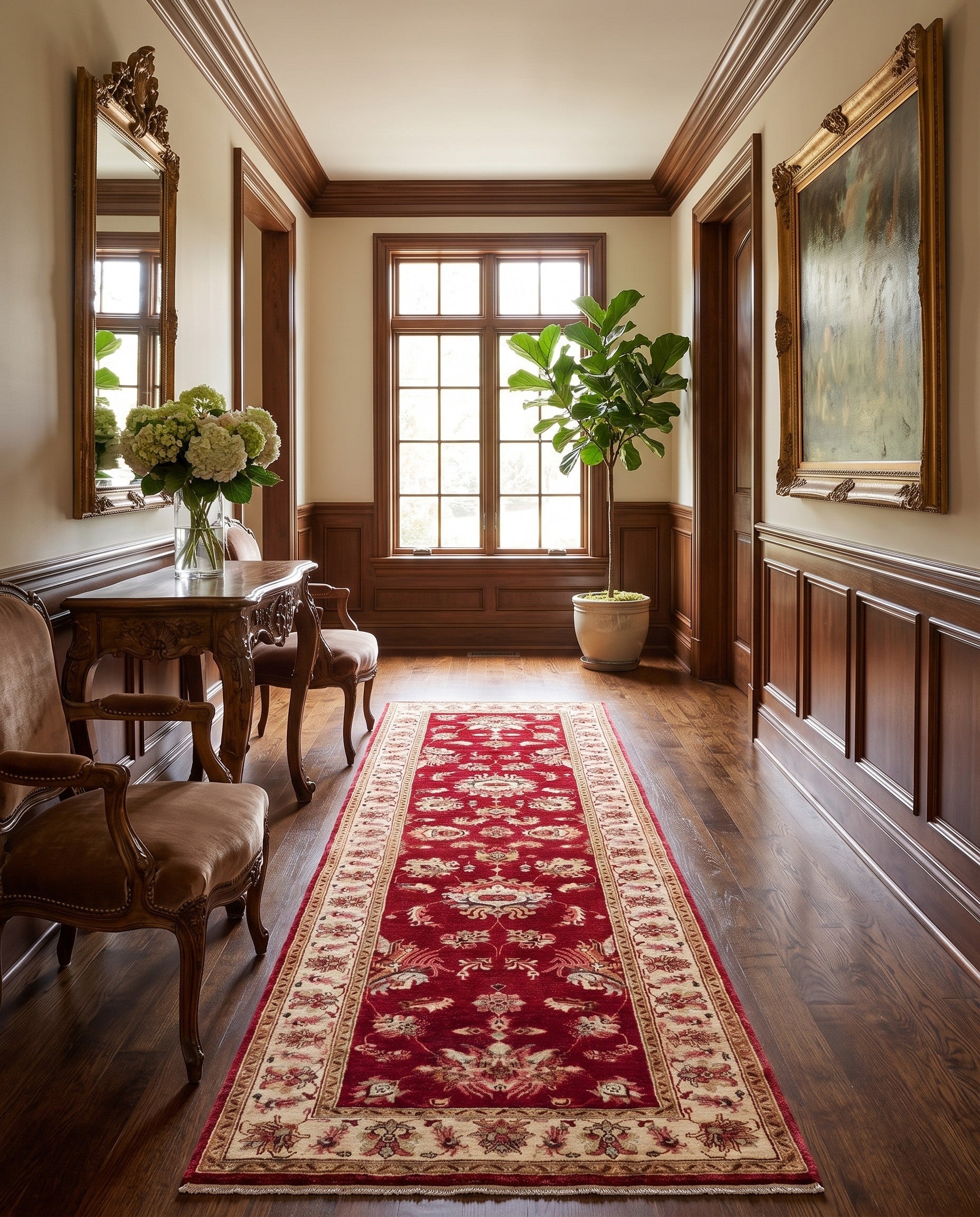 2' 10 x 10' 3 Hand Knotted Ariana Ziegler Runner Rug
