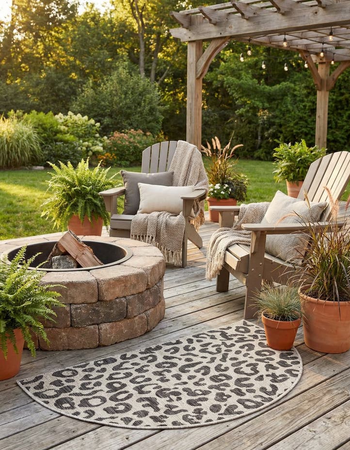 2' 2 x 3' 7 Easy-Clean Safari Indoor / Outdoor...