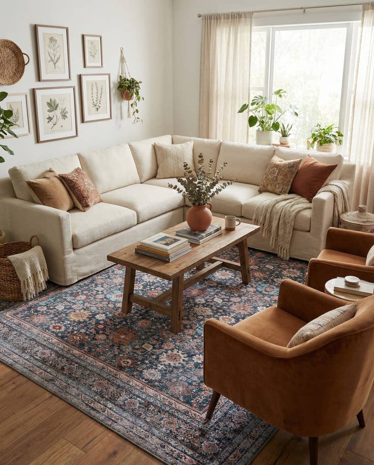 Detail image of 7' 10 x 10' Yara Rug