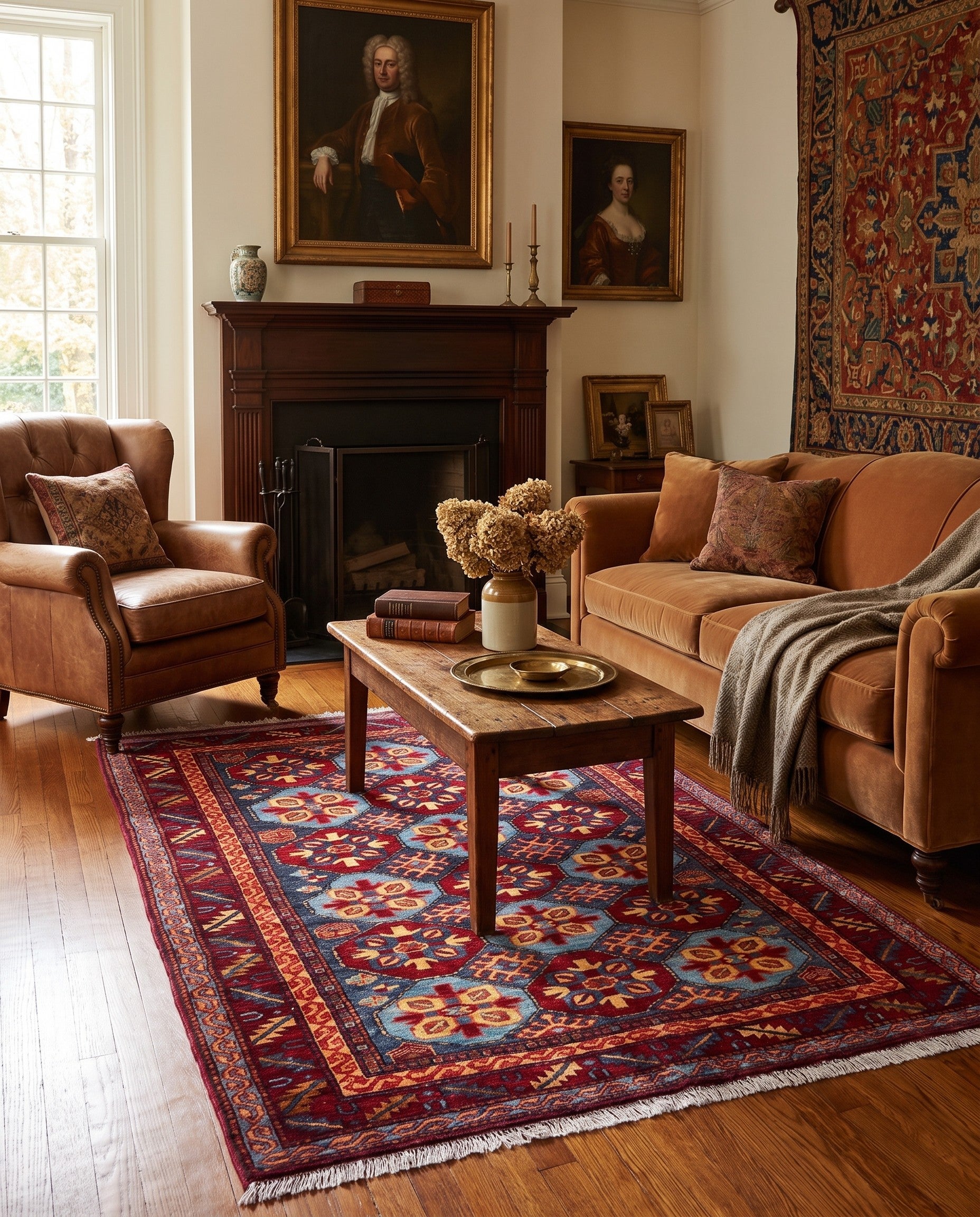 4' x 5' 5 Kazak Rug