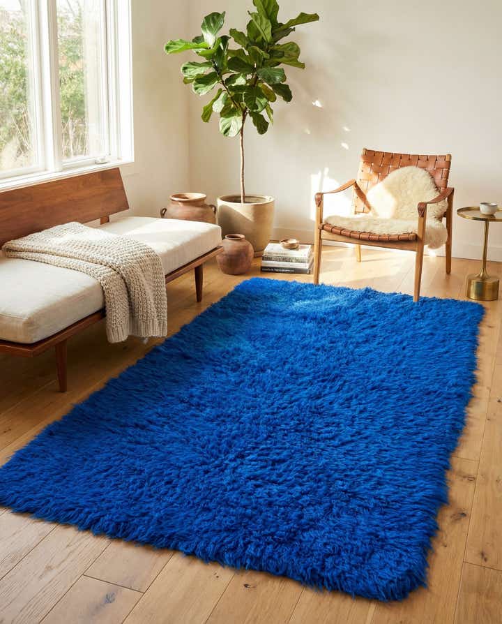 3' 5 x 6' 5 Hand Knotted Moroccan Wool Rug