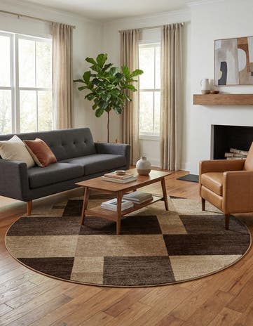 6' 1 x 6' 1 Harvest Round Rug