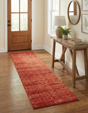 Terracotta Angelica Runner Rug