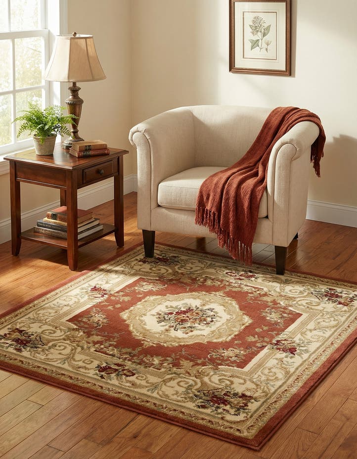 4' x 4' Chateau Square Rug