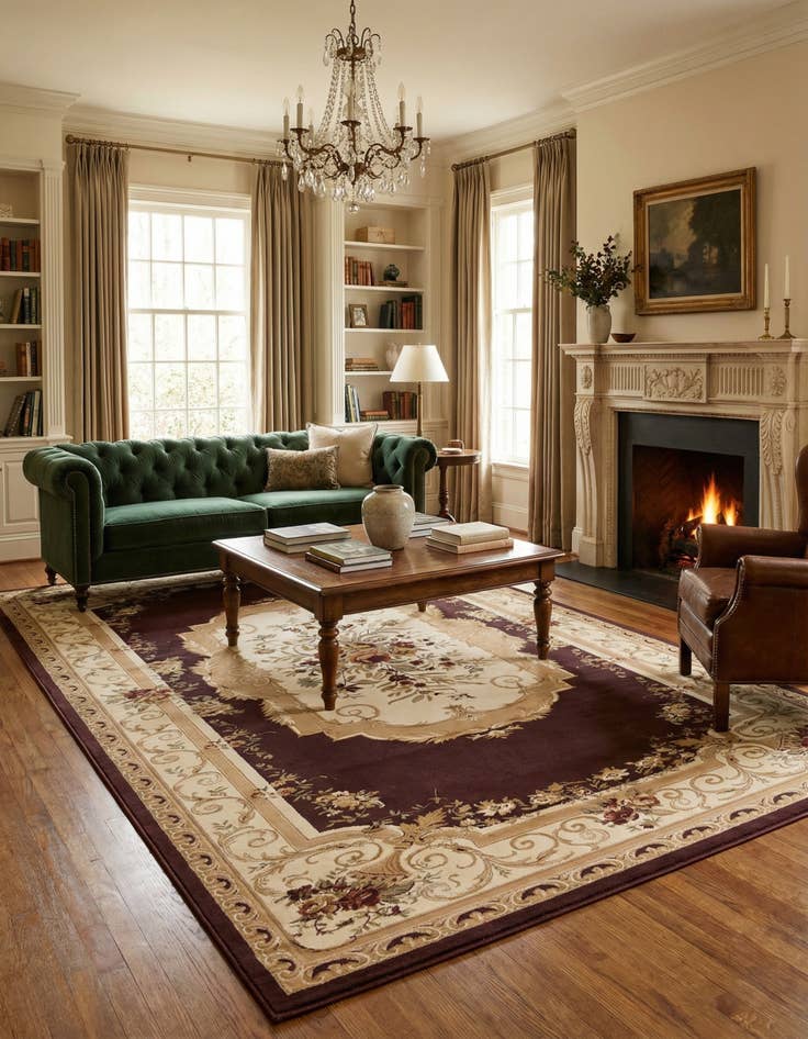 Detail image of 10' 6 x 16' 5 Chateau Rug