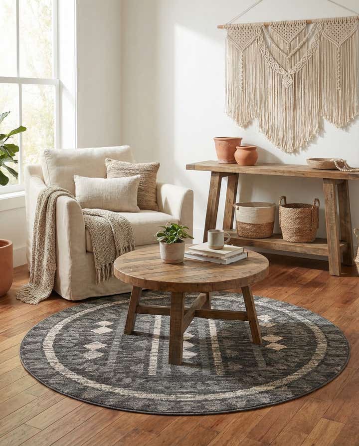 5' x 5' Grand Tradition Round Rug