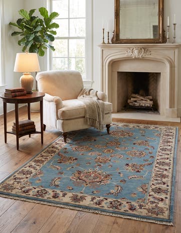 3' 1 x 5' 1 Hand Knotted Ziegler Rug