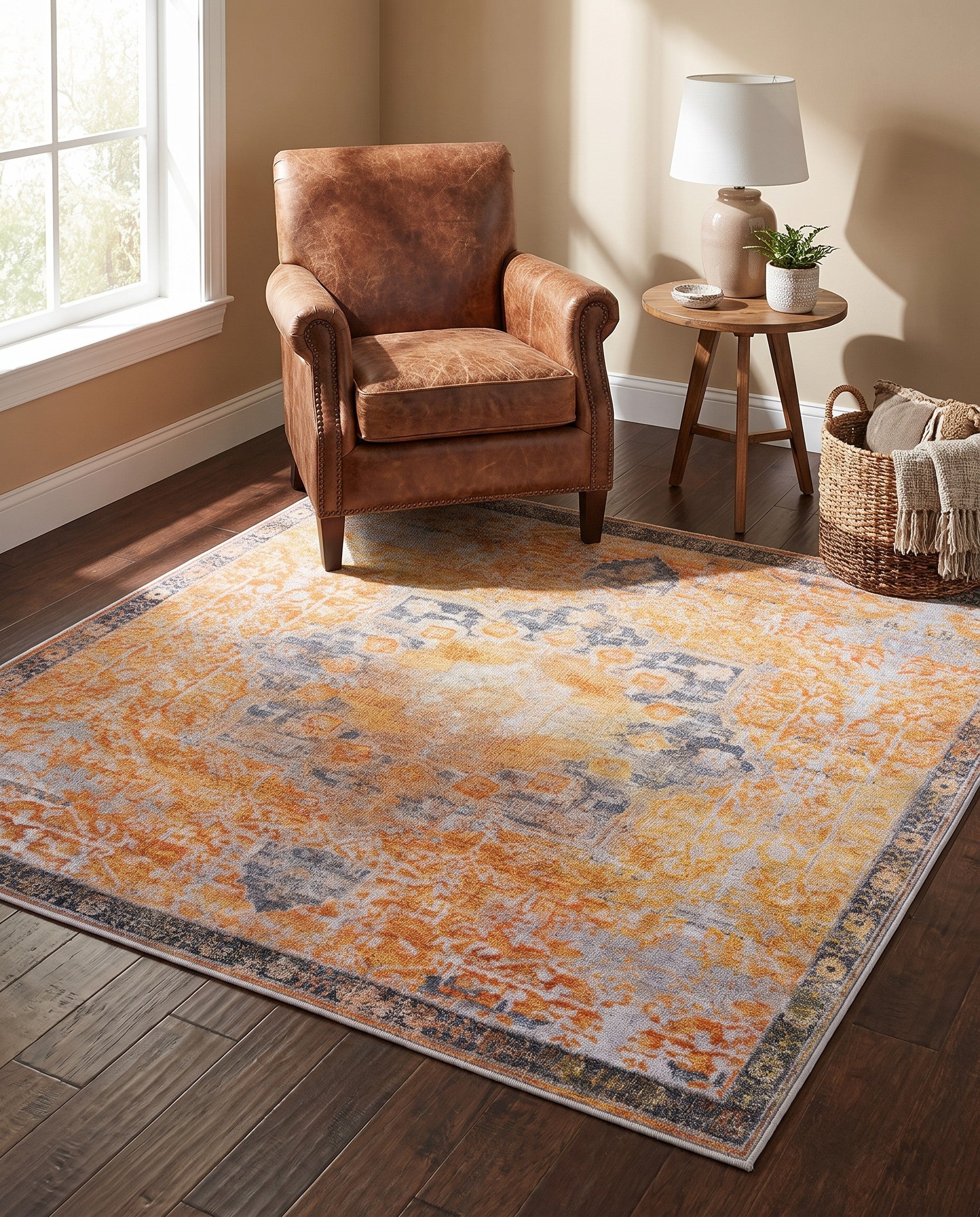 4' x 4' Francesca Square Rug
