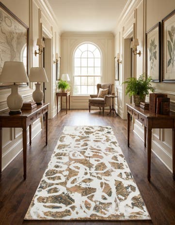 5' 5 x 11' Hand Knotted Ultra Vintage Persian Wool Runner Rug