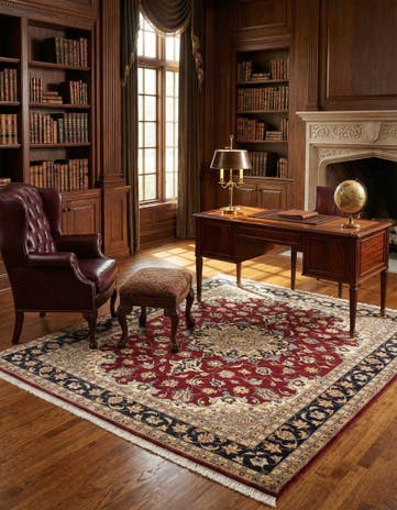 5' 1 x 6' 9 Tabriz Rug