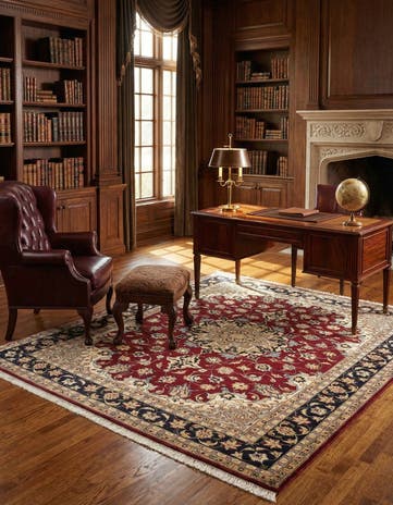 5' 1 x 6' 9 Tabriz Rug