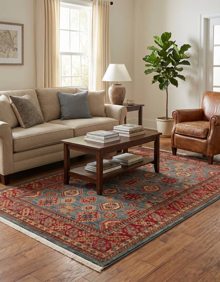 Detail image of 5' x 8' Serapi Rug