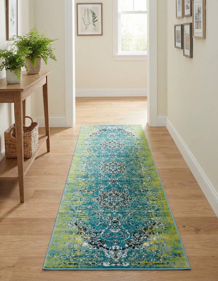 Detail image of 2' x 6' Ankara Runner Rug