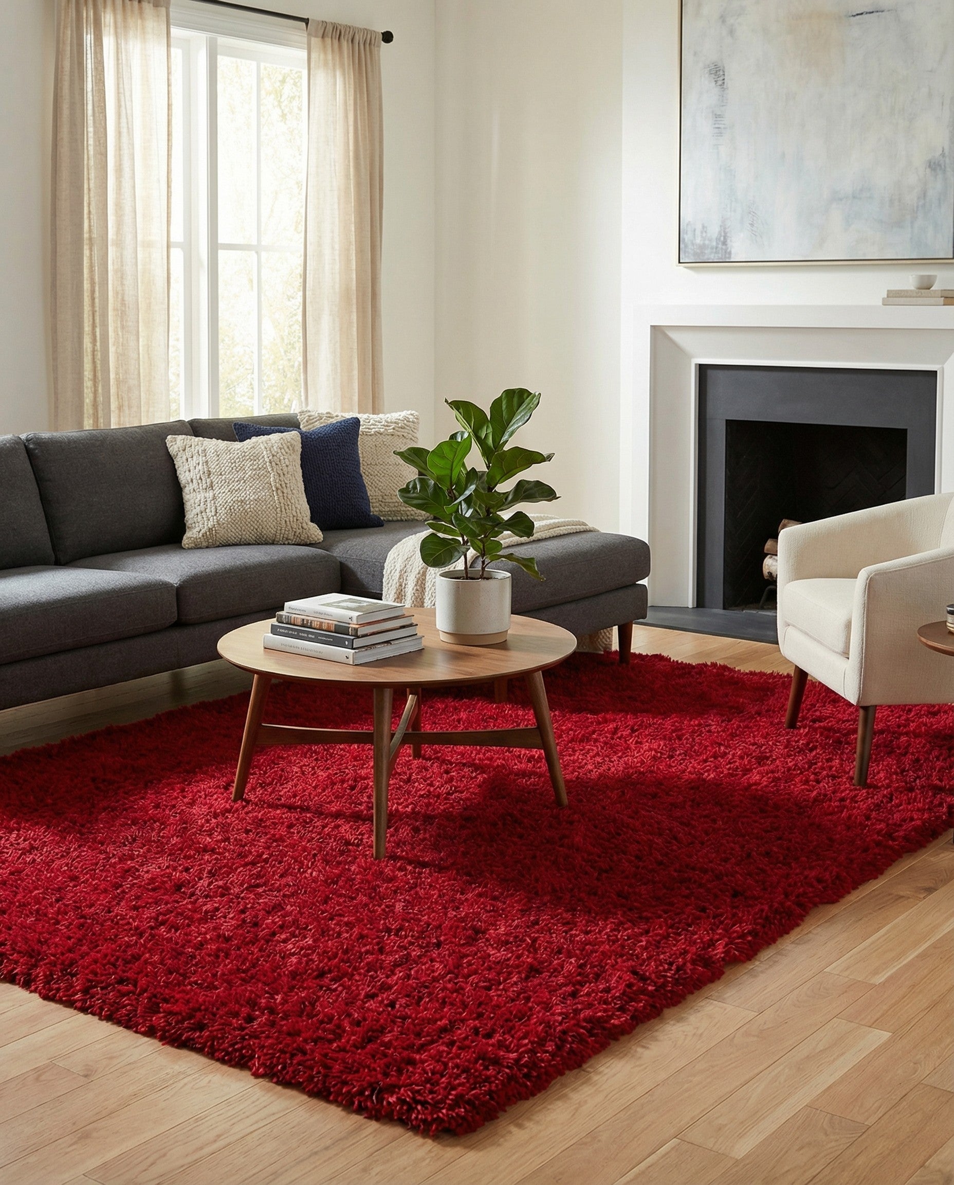 5' x 8' Infinity Shag Rug