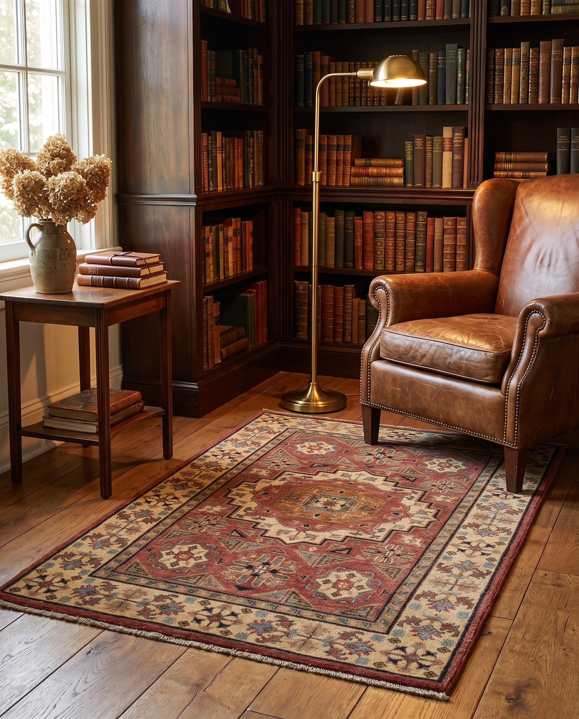 2' 7 x 3' 11 Hand Knotted Mamluk Ziegler Rug