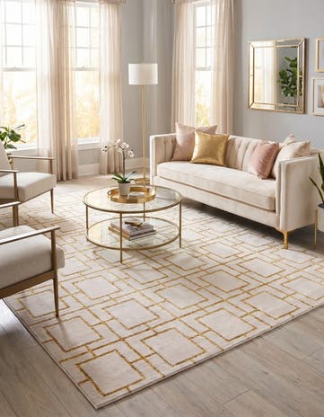 7' 10 x 10' Marilyn Monroe™ Glam Deco Rug