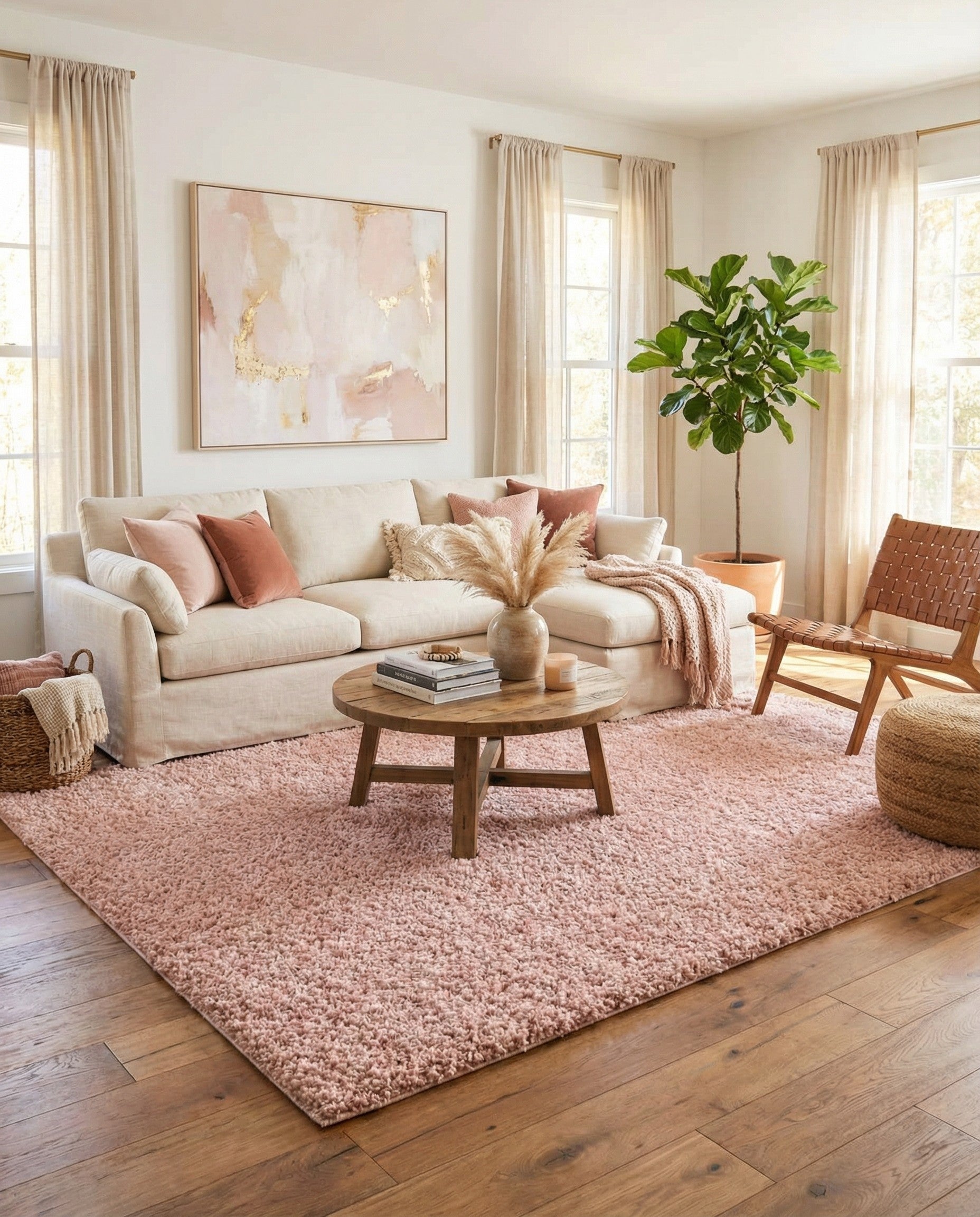 Primary image  7' 10 x 10' Zermatt Shag Rug