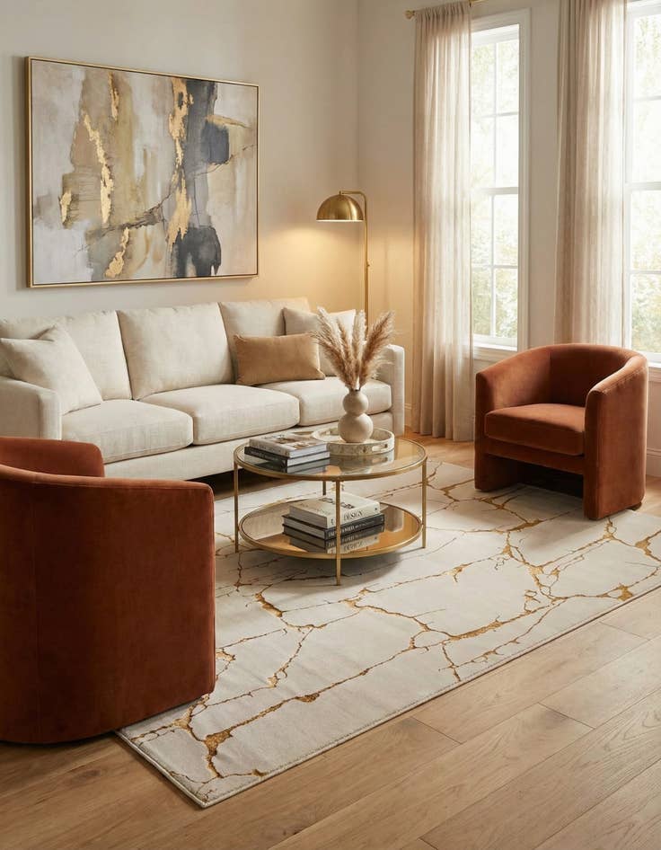 Detail image of 7' x 10' Vogue Geo Rug