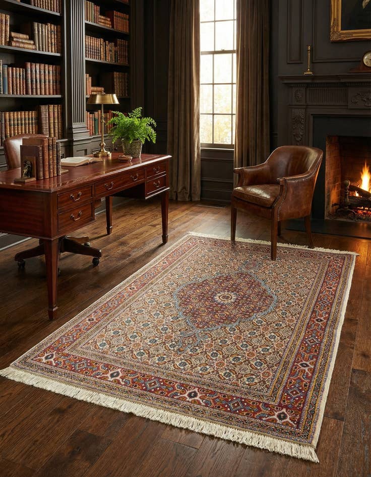 Detail image of 3' 1 x 4' 9 Mood Wool Rug