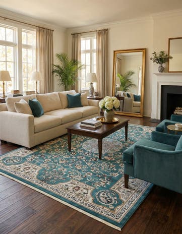 10' x 13' Nain Design Rug