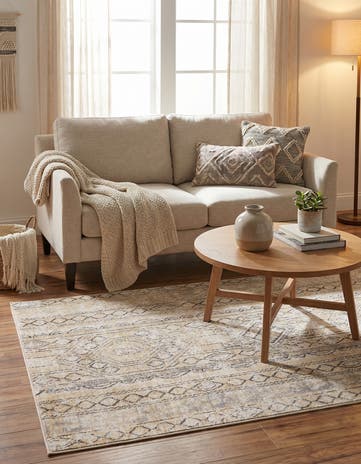 Ivory Oregon Rug