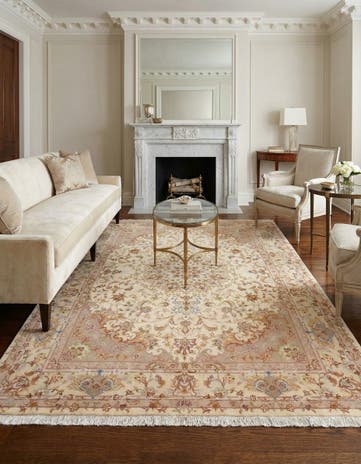 4' 11 x 6' 8 Tabriz Rug