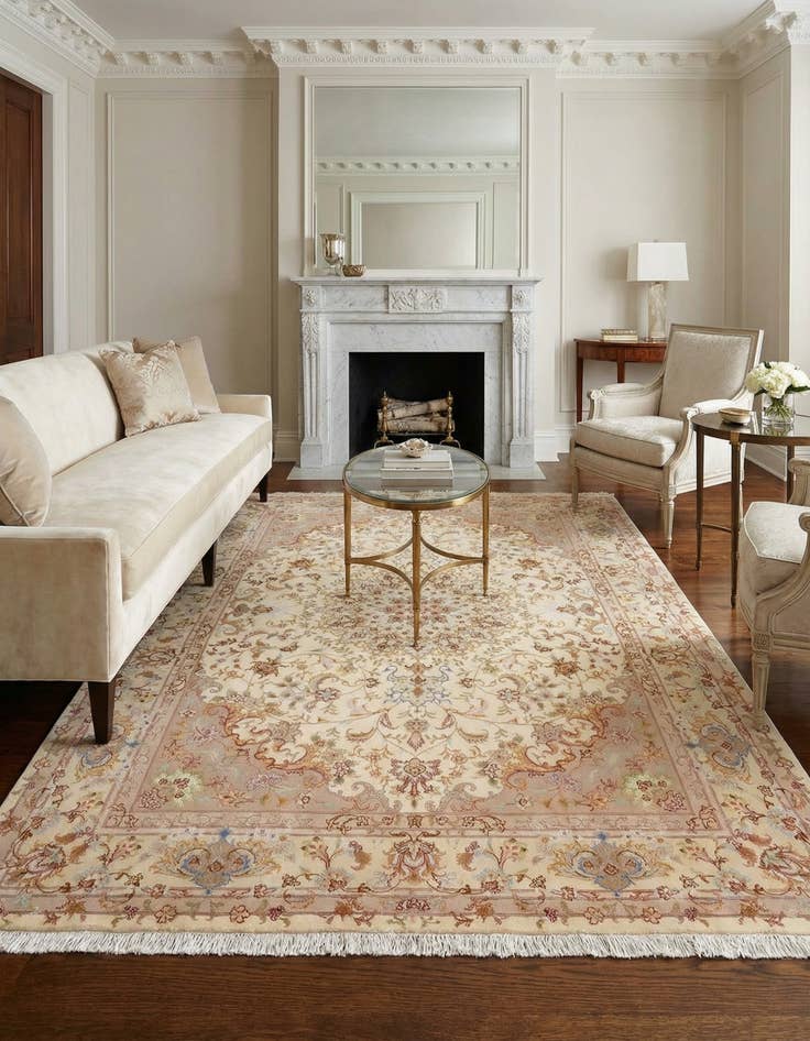 Detail image of 4' 11 x 6' 8 Tabriz Rug