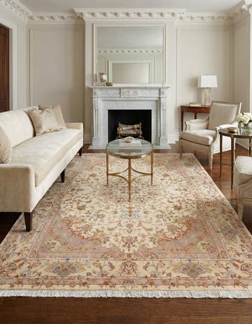 4' 11 x 6' 8 Tabriz Rug