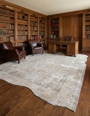 8' 2 x 10' 8 Hand Knotted Ultra Vintage Persian Wool Rug