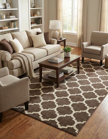 7' 10 x 10' Lattice Rug