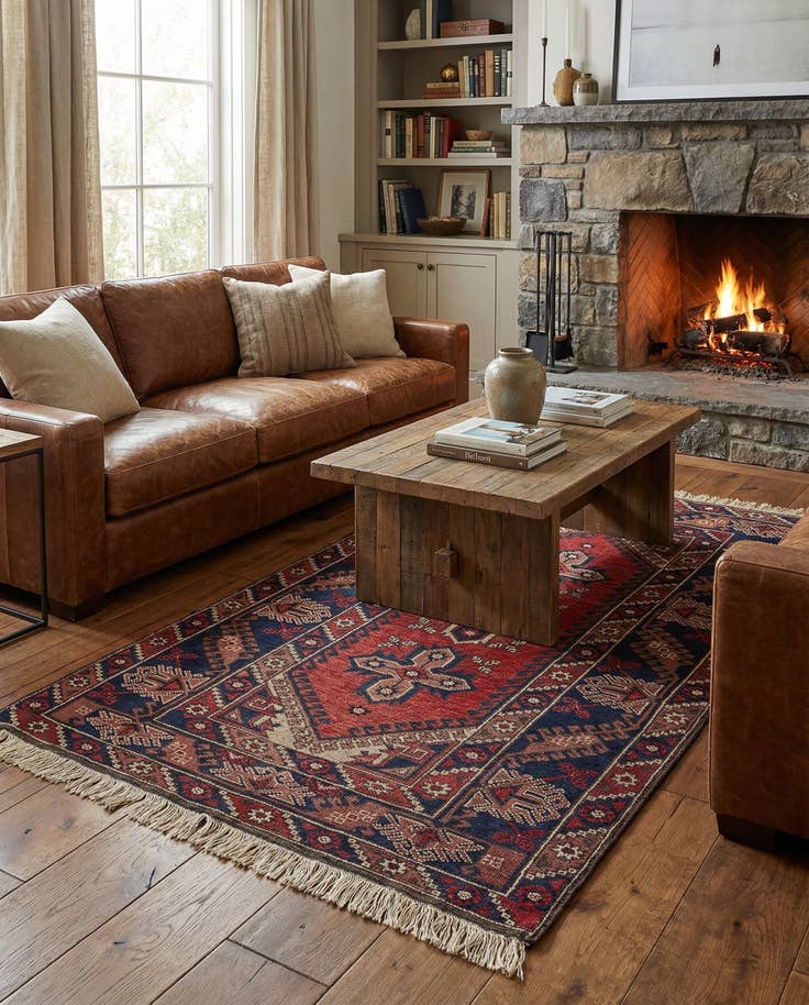 Detail image of 4' x 6' 3 Hand Knotted Anatolian Wool Rug