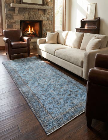 4' 8 x 8' 7 Ultra Vintage Wool Rug