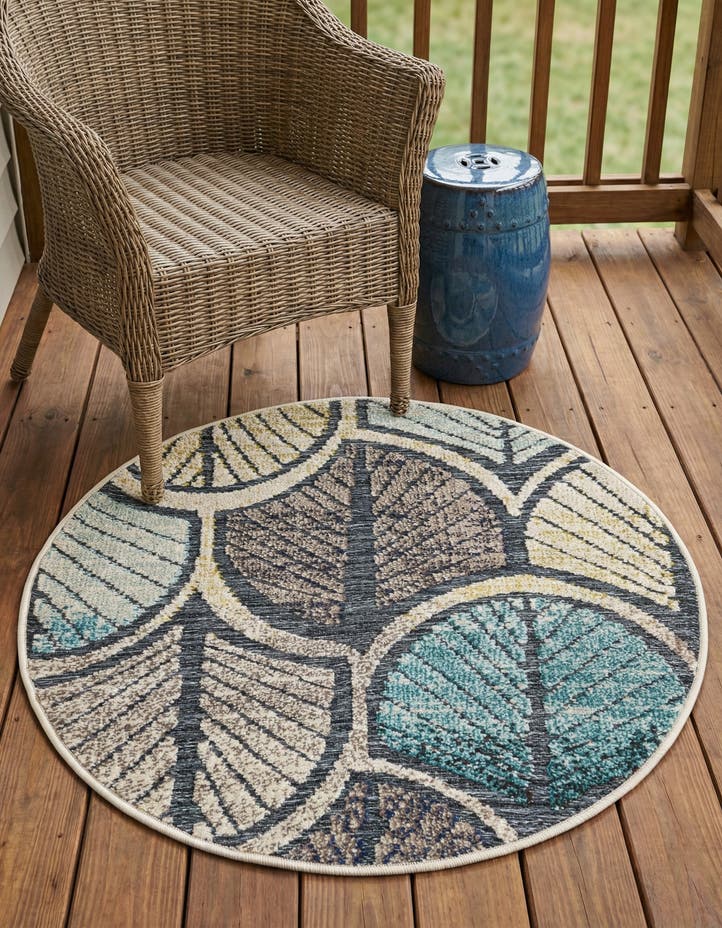 3' x 3' Easy-Clean Casablanca Indoor / Out...